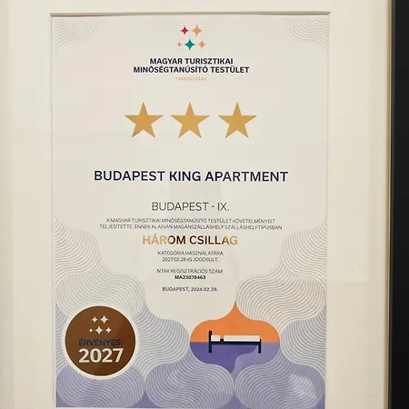 King Apartment Budapest Exterior foto